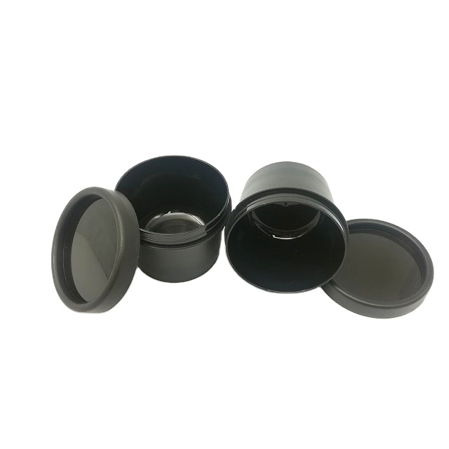 200G Cylinder Empty Cosmetic Cream Container Colored PP Skin Care Bottles Round Jar Pot With Lids Cosmetic Packaging