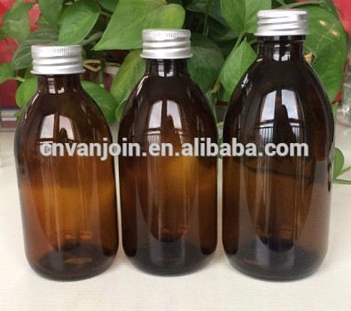 200ML 250ML 300ML 10oz Amber Brown Glass Kombucha Bottles With Tamper Evident Lid For Coffee Beverage Packaging