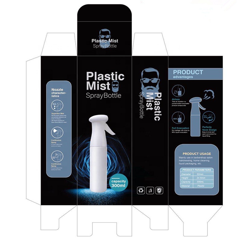 200ML/300ML Hairdressing Spray Bottle Empty Bottle Refillable Mist Bottle Salon Barber Hair Tools Water Sprayer Care Tools