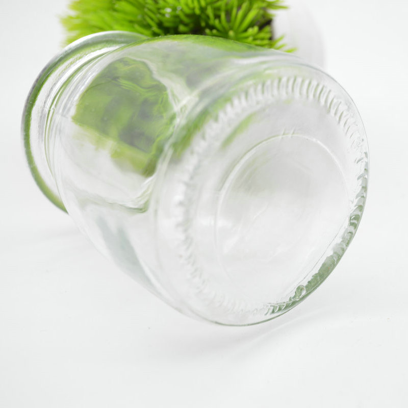 200ML Clear Round Pudding Jar Mousse Milk Honey Pudding Jar With Lid