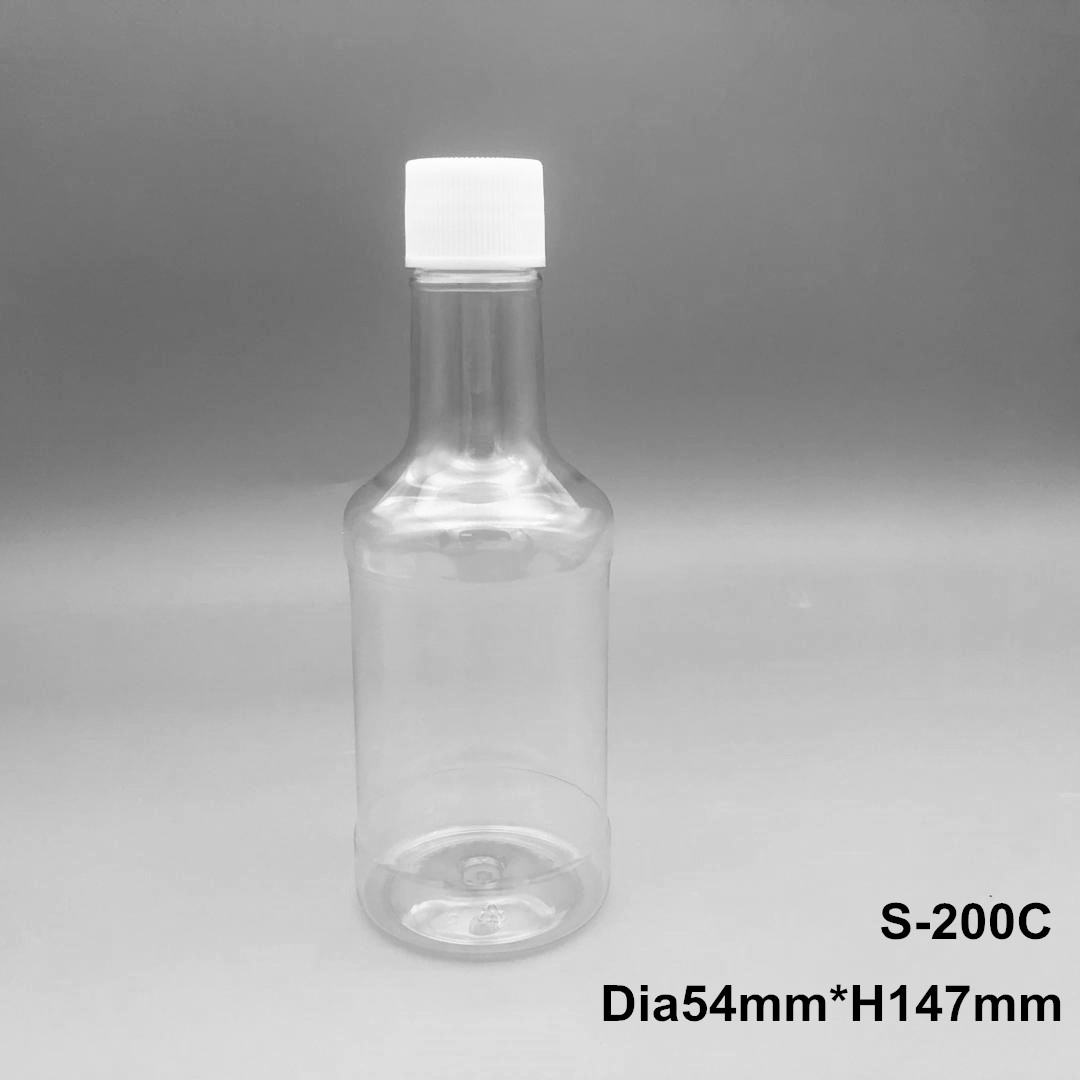 200ML Wholesale food grade, BBQ Chili Tomato Sauce Plastic bottle with Screw Lid/