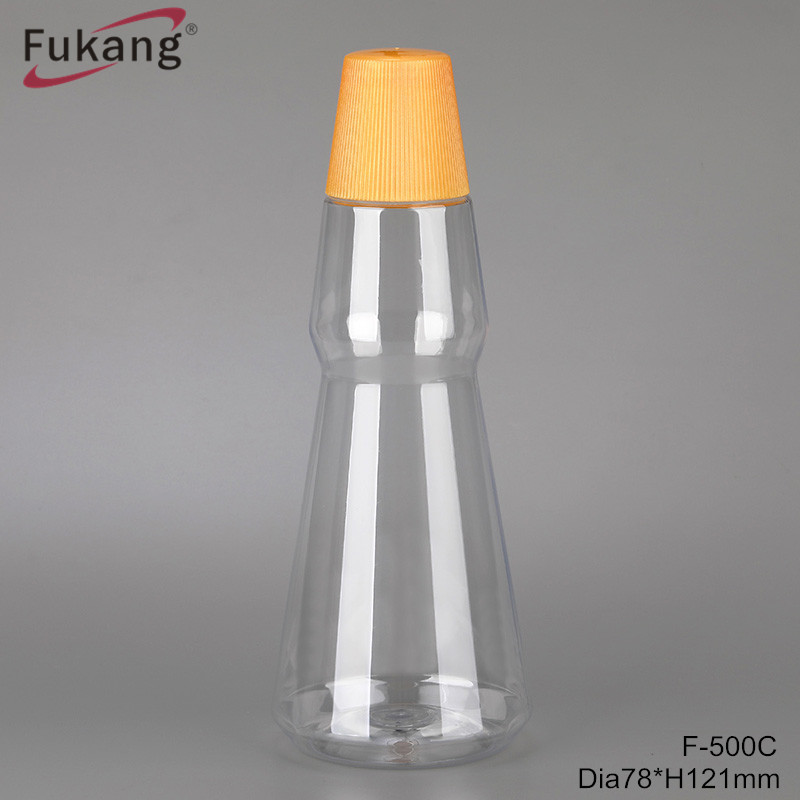 200ML Wholesale food grade, BBQ Chili Tomato Sauce Plastic bottle with Screw Lid/