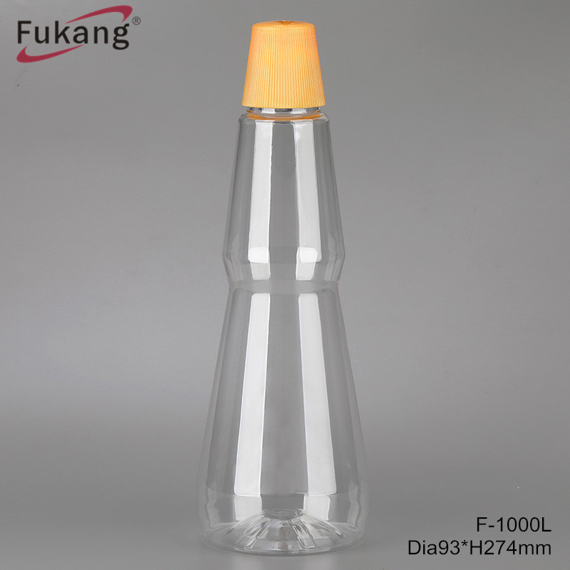 200ML Wholesale food grade, BBQ Chili Tomato Sauce Plastic bottle with Screw Lid/