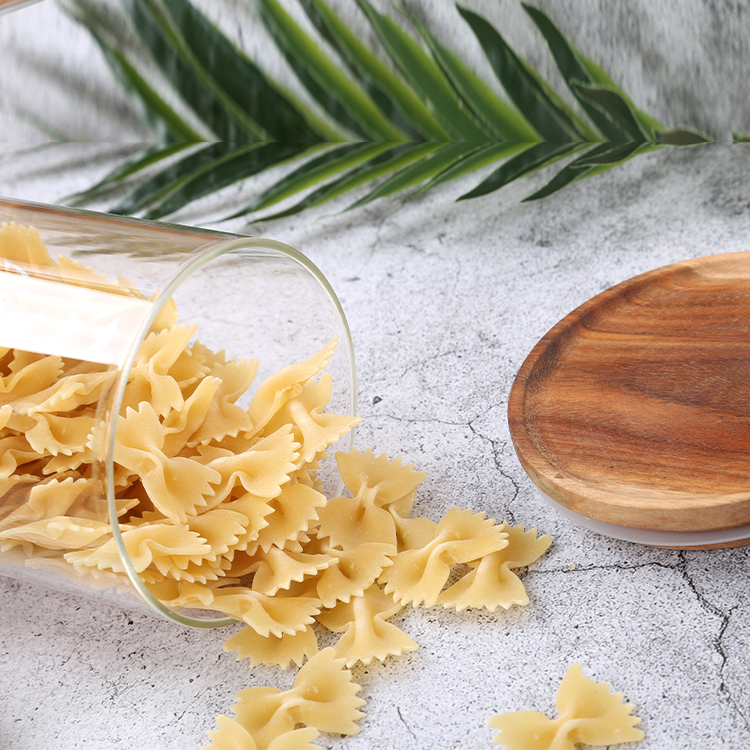 200Ml-2000Ml High Borosilicate Glass Sealed Storage Jar Square Empty Jars