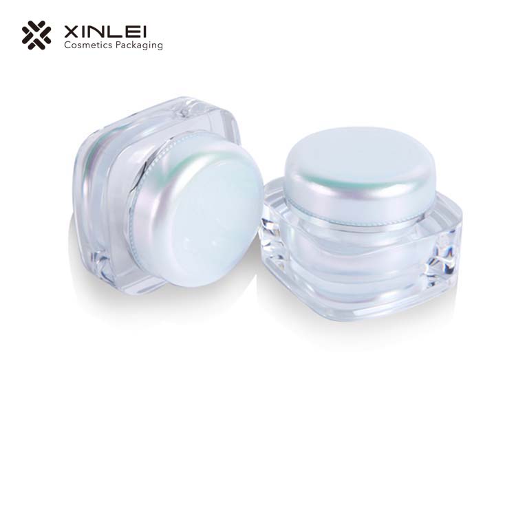 200g 200ml 7oz plastic acrylic thick wall body butter jars luxury face cream jar cosmetic skin care packaging