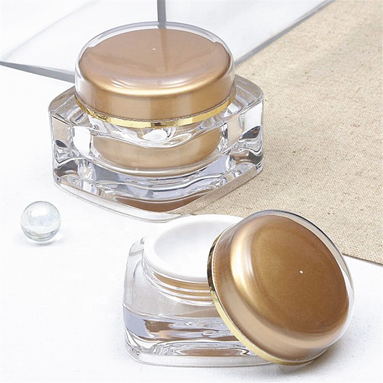 200g 200ml 7oz plastic acrylic thick wall body butter jars luxury face cream jar cosmetic skin care packaging