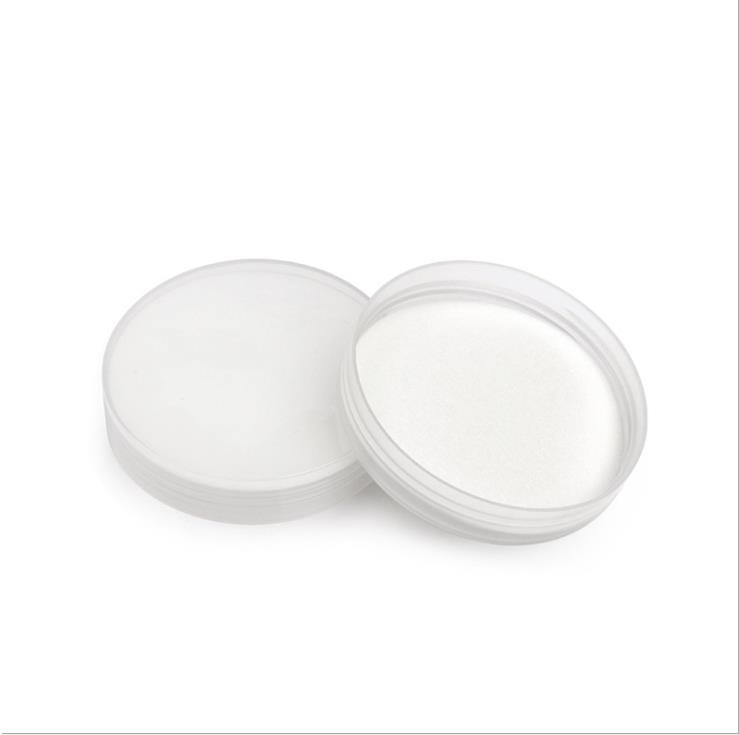 200g 250g cosmetic jars transparent amber plastic pet jar with white black lid