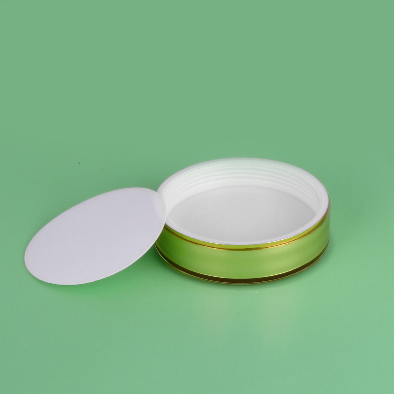 200g Acrylic Body Scrub Cream Container 8oz Plastic Jars Custom Logo Cosmetic Scrub Jar