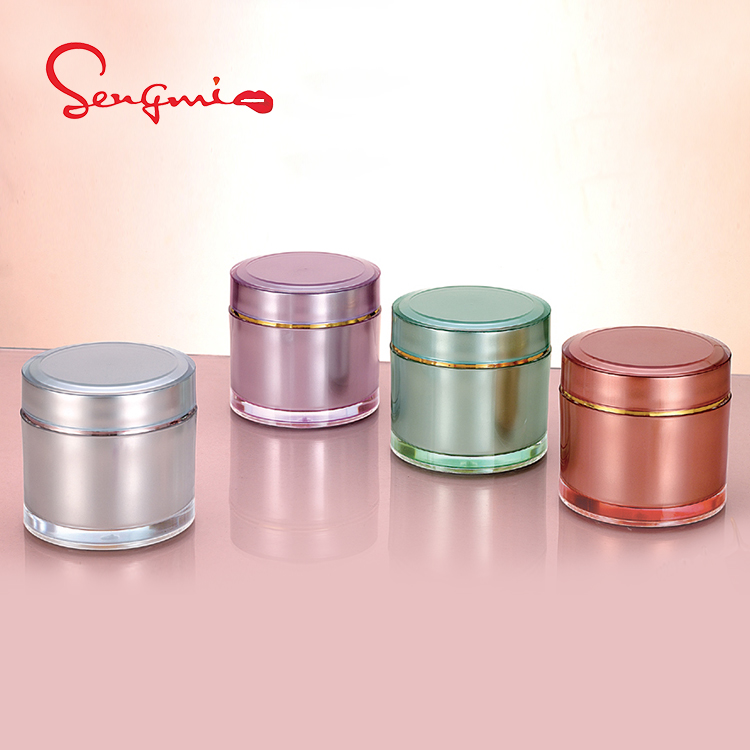 200g Big Size Acrylic Customized Wholesale Sale Large Volume 7 oz PS Plastic Face Cream Container
