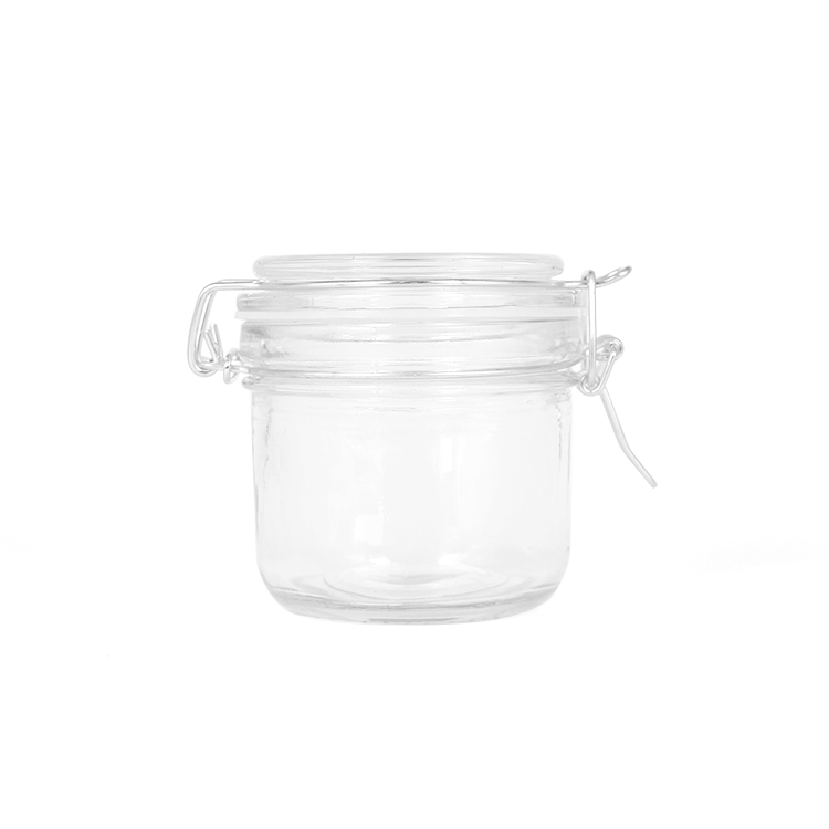 200g Empty Facial Mask Salt Scrub Glass Cosmetic Cream Gel Jar
