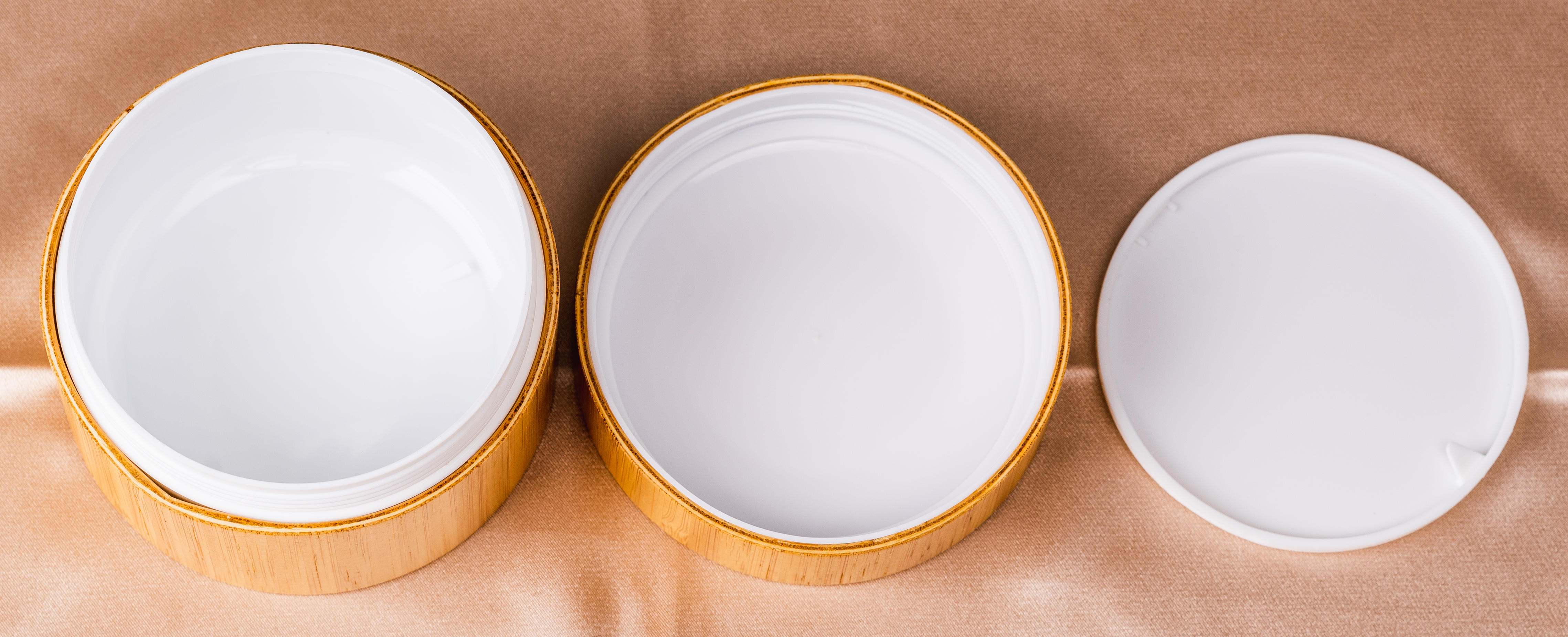 200g Environmentally friendly diabolo outer glass lining cosmetic packaging cosmetic facial cream jar