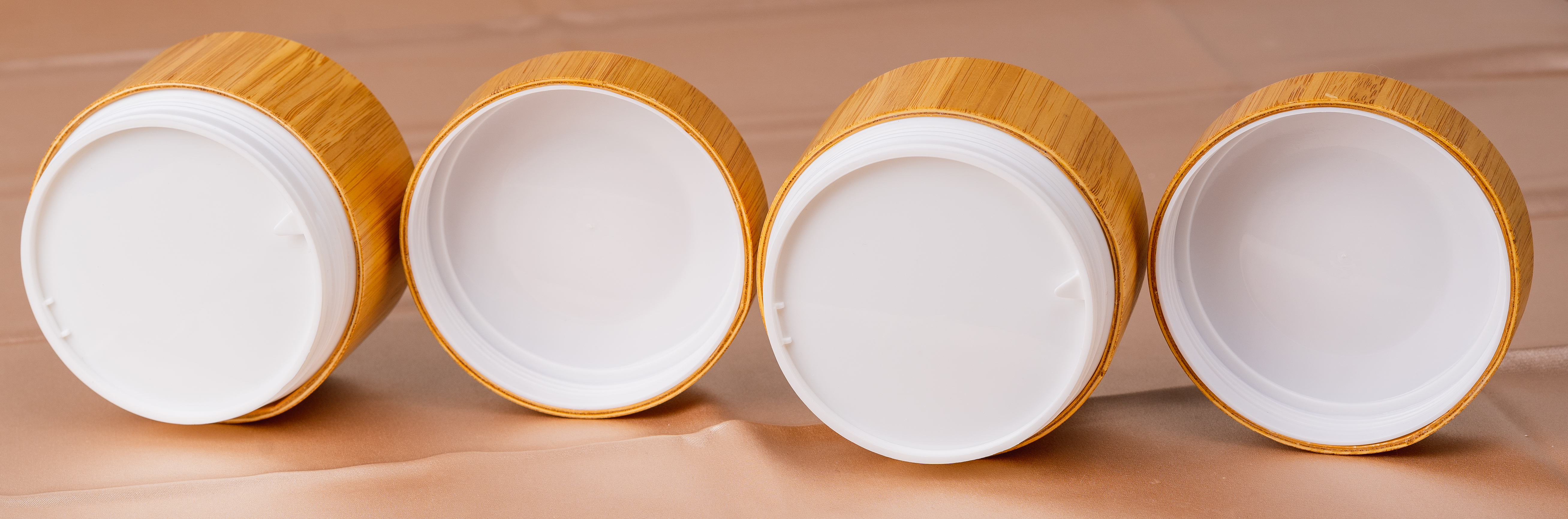 200g Environmentally friendly diabolo outer glass lining cosmetic packaging cosmetic facial cream jar