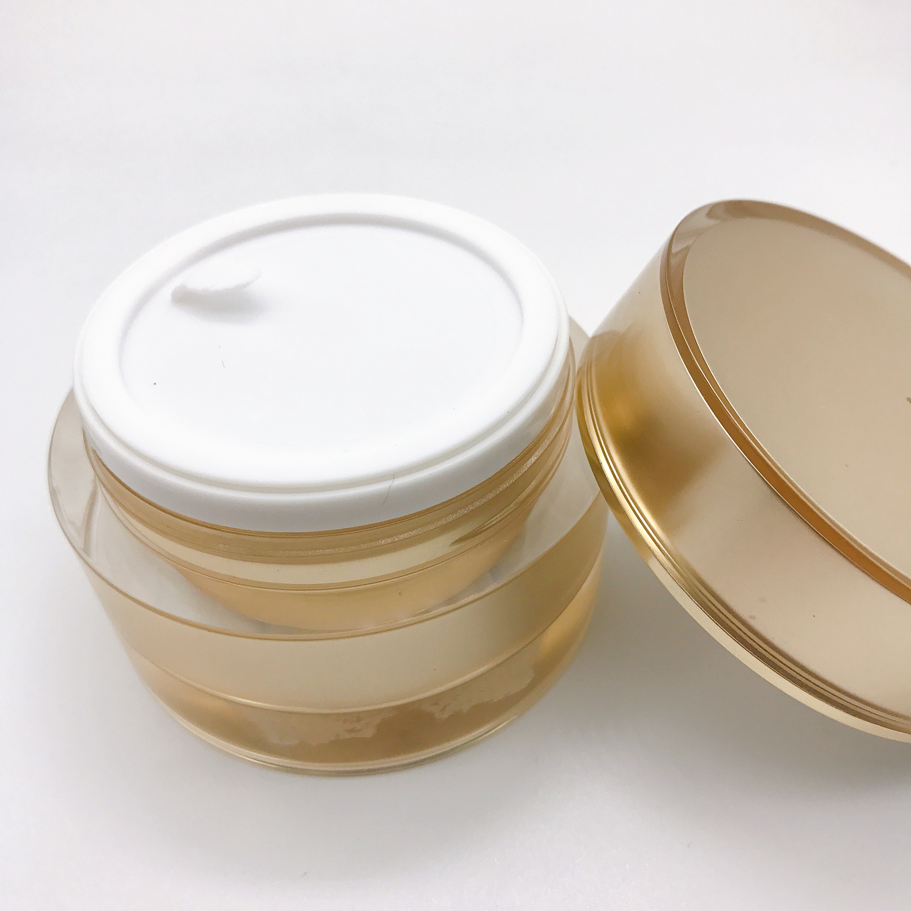 200g High Grade Acrylic Bottle Cream Bottle Straight Round Cream Bottle