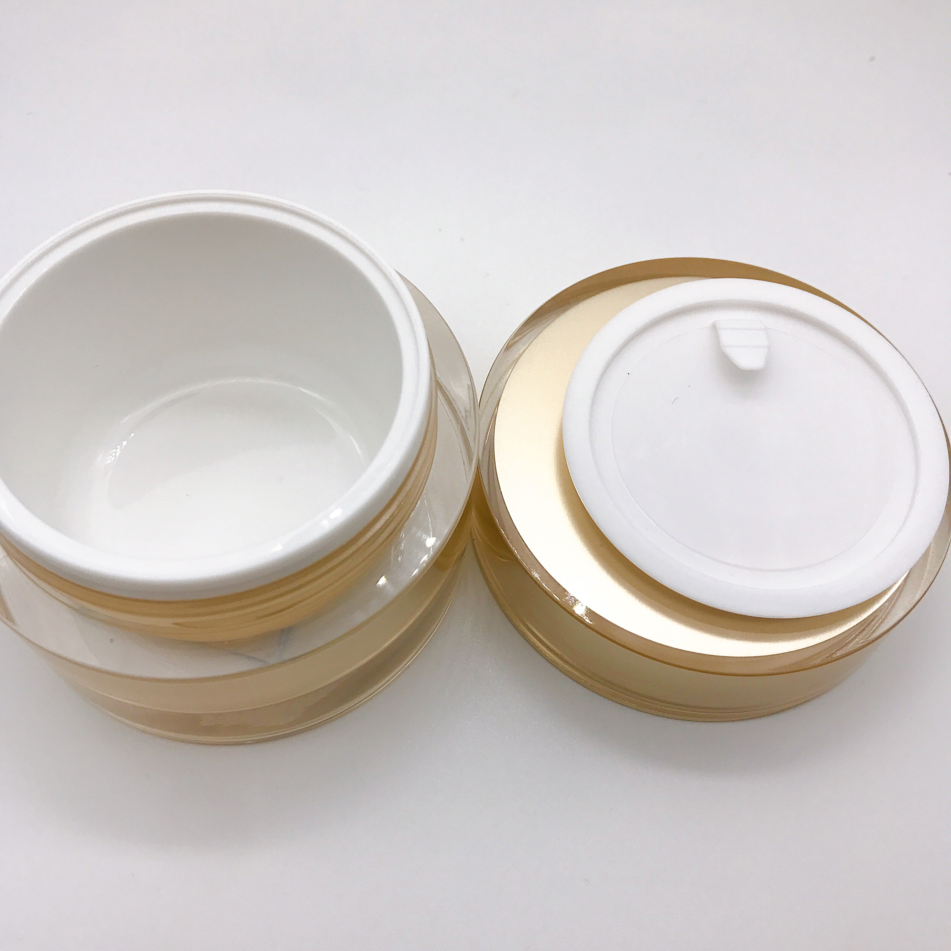 200g High Grade Acrylic Bottle Cream Bottle Straight Round Cream Bottle