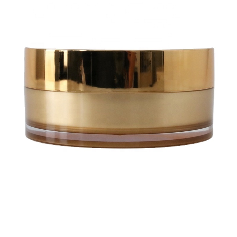200g Large capacity round acrylic cosmetic cream container packaging jar for skincare