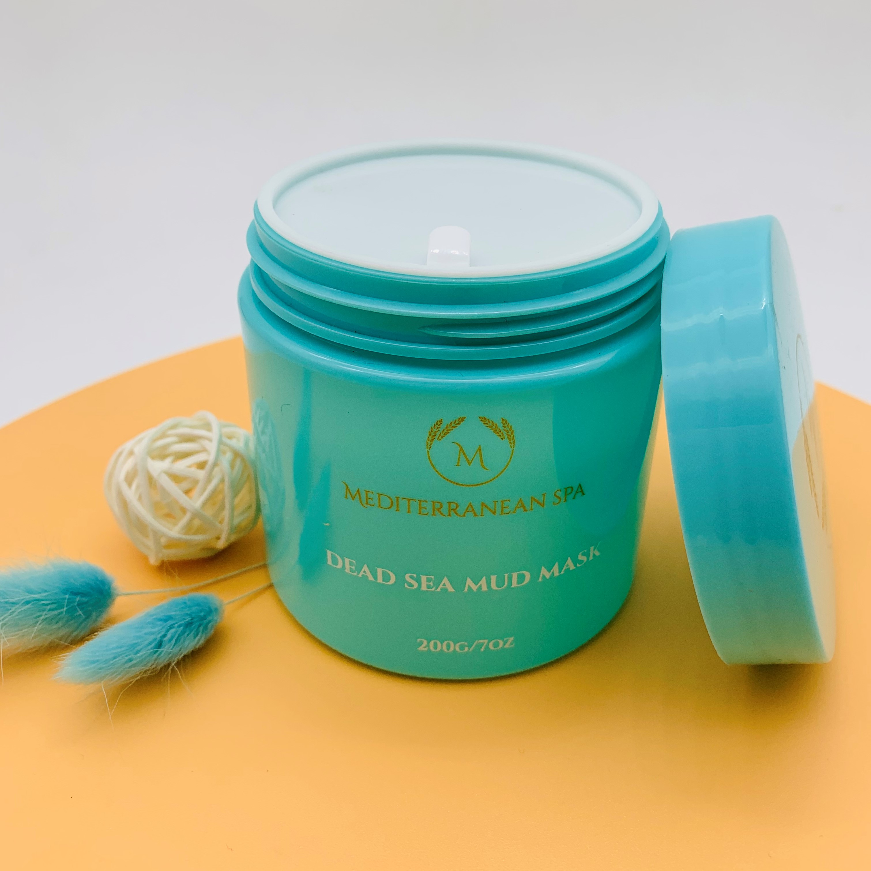 200g Plastic Cream Jar PET Plastic Jar Scrub Cream Jar