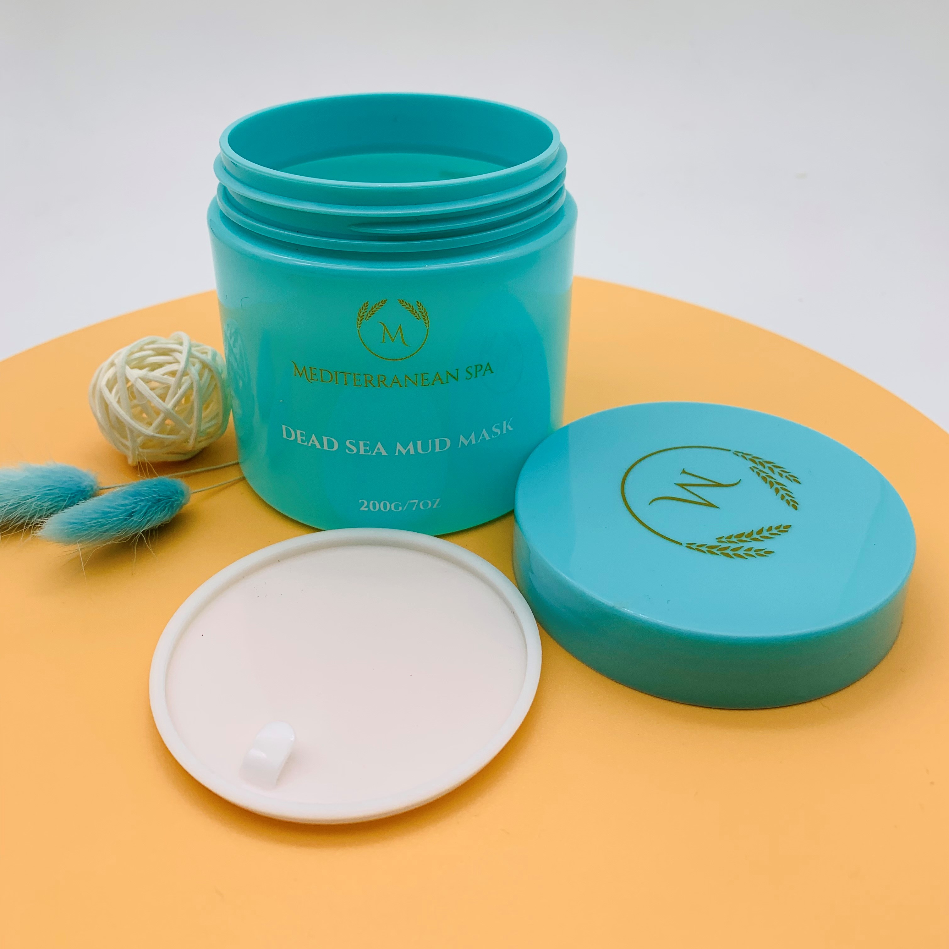 200g Plastic Cream Jar PET Plastic Jar Scrub Cream Jar