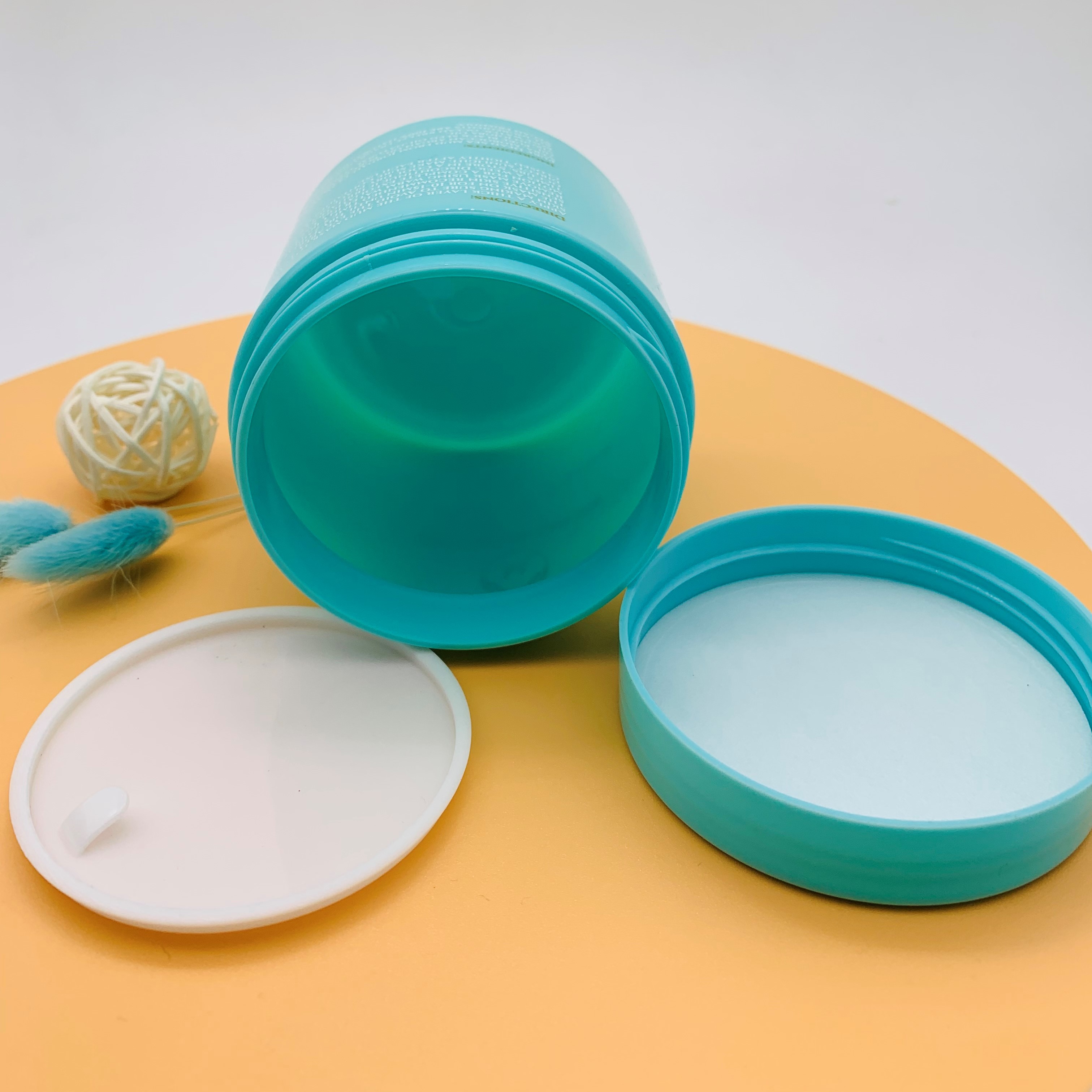 200g Plastic Cream Jar PET Plastic Jar Scrub Cream Jar