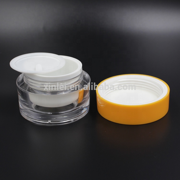 200g beauty industry cream plastic cosmetic jar acrylic container