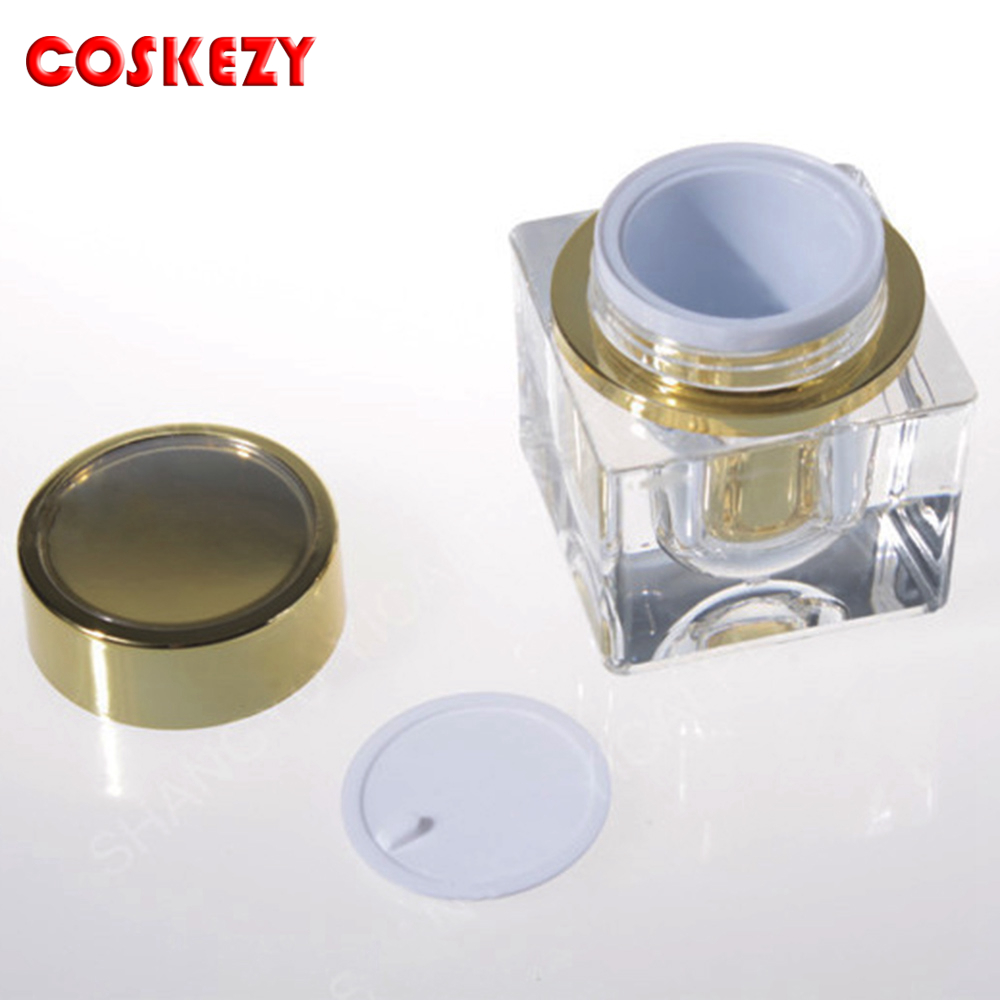 200g cosmetics cream empty jar,cylinder cream luxury container,square cosmetic cream jar