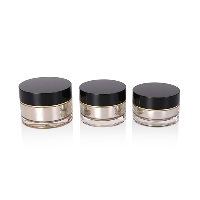 200g empty acrylic cosmetic jar for body butter