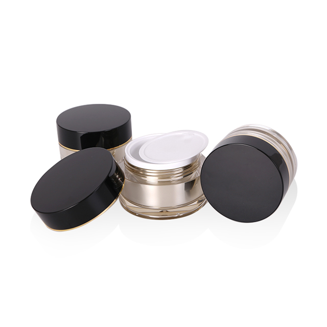 200g empty acrylic cosmetic jar for body butter