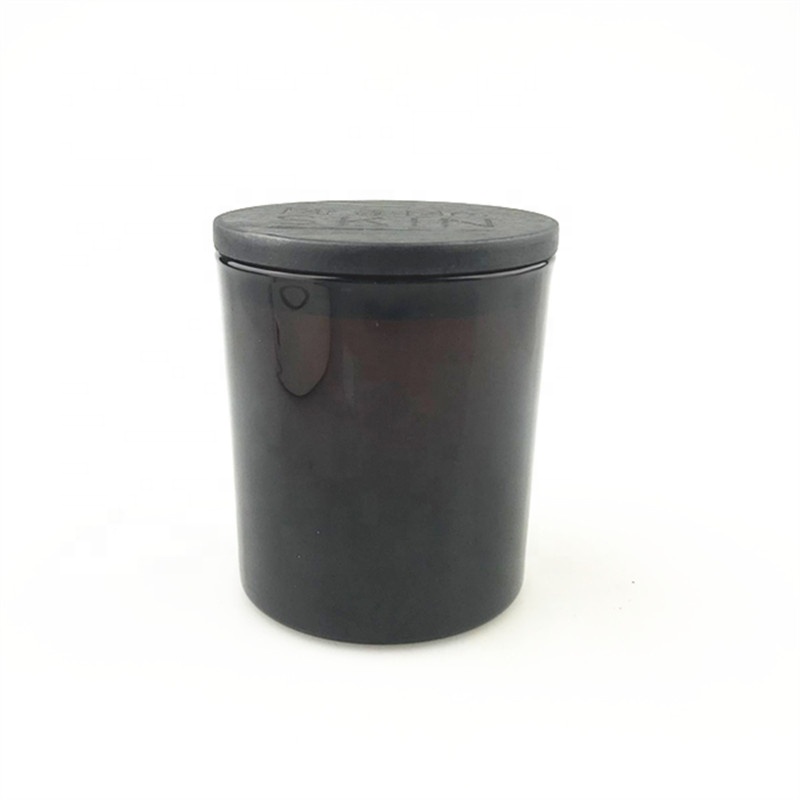 200g empty amber candle container glass jar home fragrance and candle jar