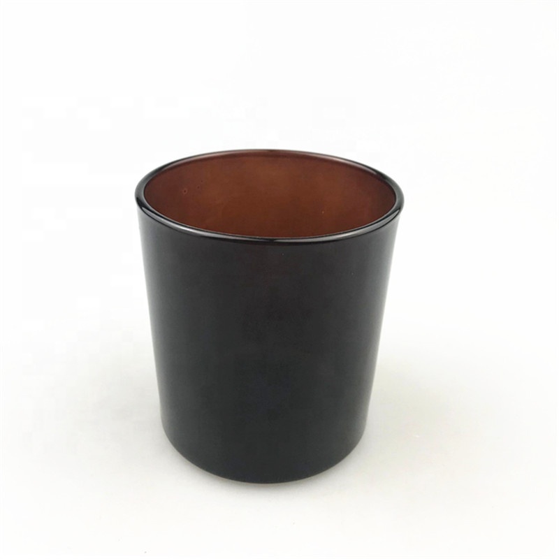 200g empty amber candle container glass jar home fragrance and candle jar