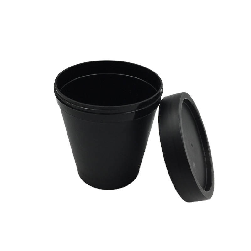 200ml 200g PP Empty Green Pink White Black Plastic Cosmetic Cream Container Jar for Cosmetics Packaging