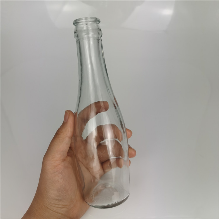 200ml 20cl glass soft drinks bottle for carbonated drinks with crown top cover