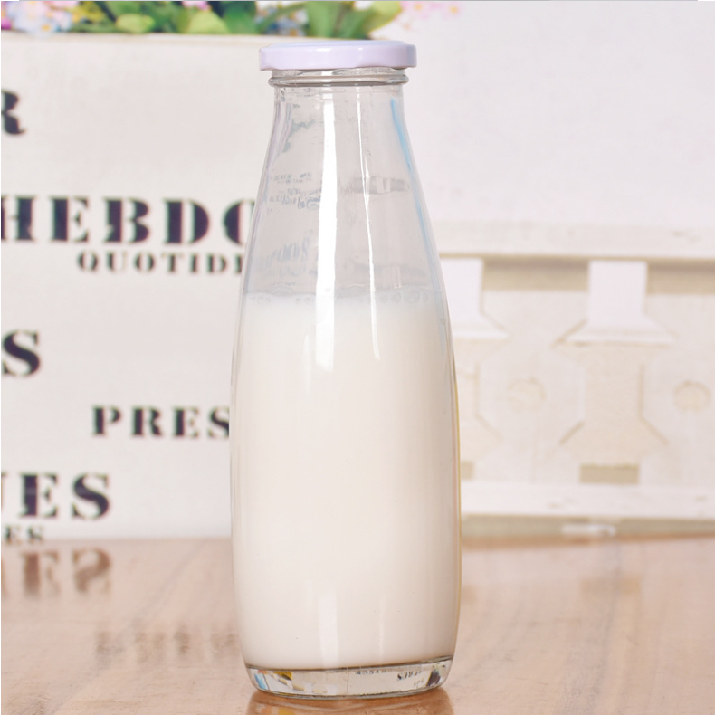200ml,250ml,300ml,500ml,1000ml Milk / Beverage / Yoghurt Glass Bottle