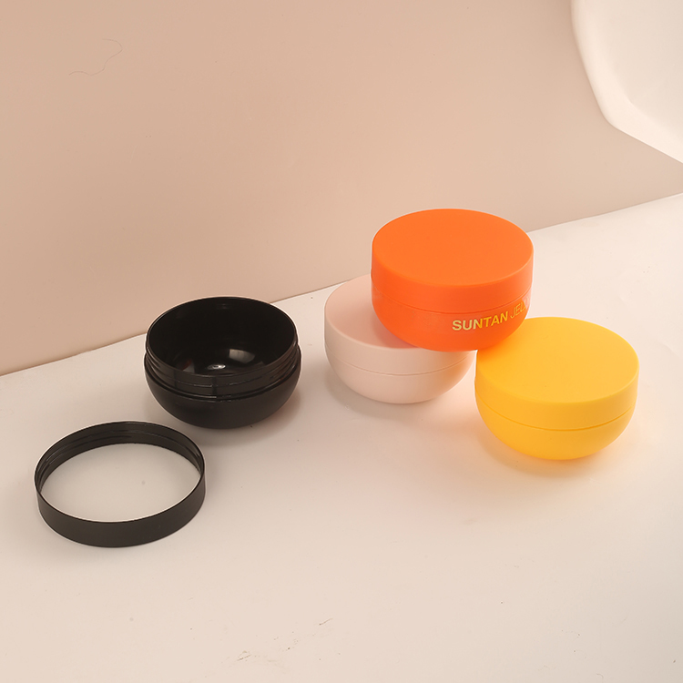 200ml 250ml 300ml 500ml Matte Surface PP Plastic Cosmetic Face Cream Jar