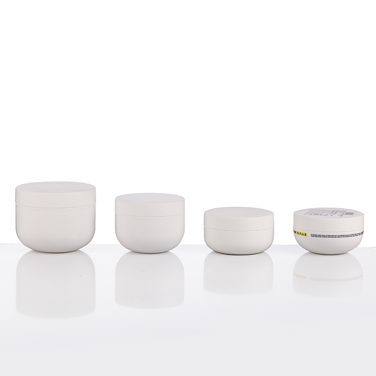 200ml 250ml 300ml 500ml Matte Surface PP Plastic Cosmetic Face Cream Jar