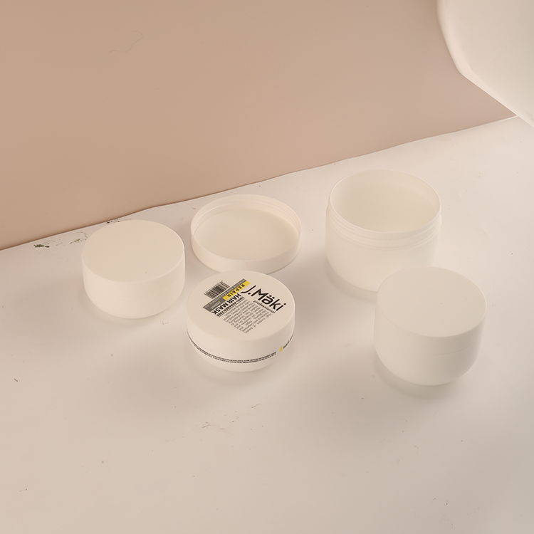 200ml 250ml 300ml 500ml Matte Surface PP Plastic Cosmetic Face Cream Jar