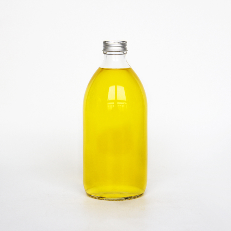 200ml/250ml/350ml/500ml Frosted Juicer Glass Bottles Beverage Fruit Cold Brew Glass Bottle With 28mm Mouth