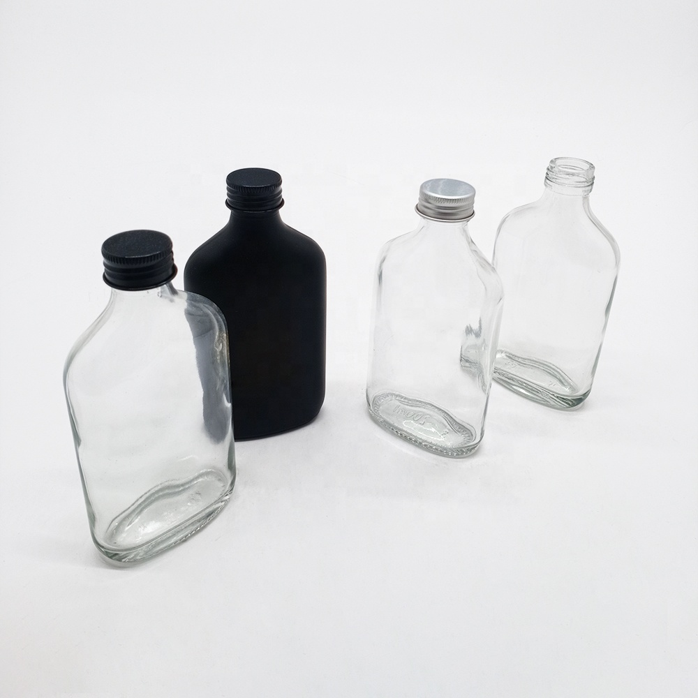200ml 250ml 350ml cold brew coffee juice take out glass bottle with logo hot foil