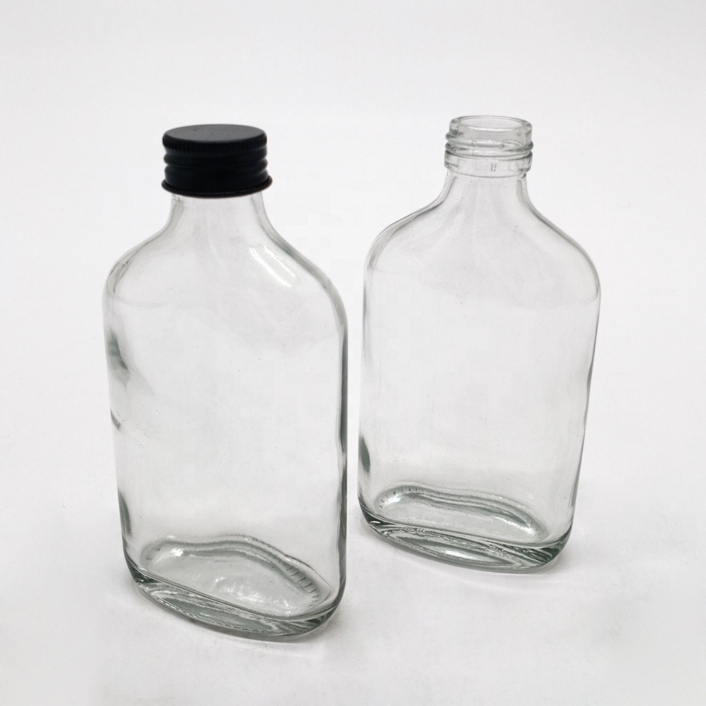 200ml 250ml 350ml cold brew coffee juice take out glass bottle with logo hot foil