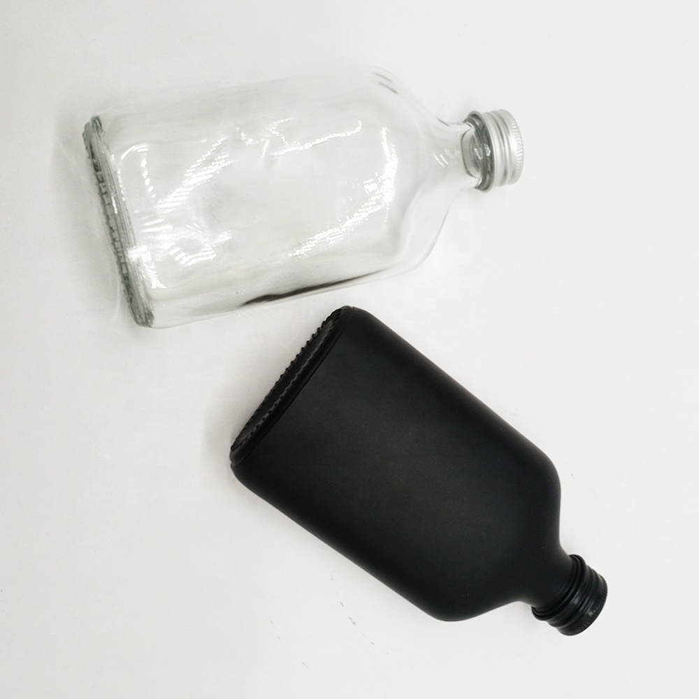 200ml 250ml 350ml cold brew coffee juice take out glass bottle with logo hot foil