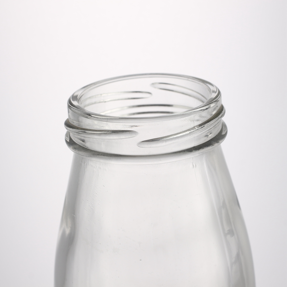 200ml 250ml 500ml 1 liter glass beverage bottles wholesale empty milk juice bottles