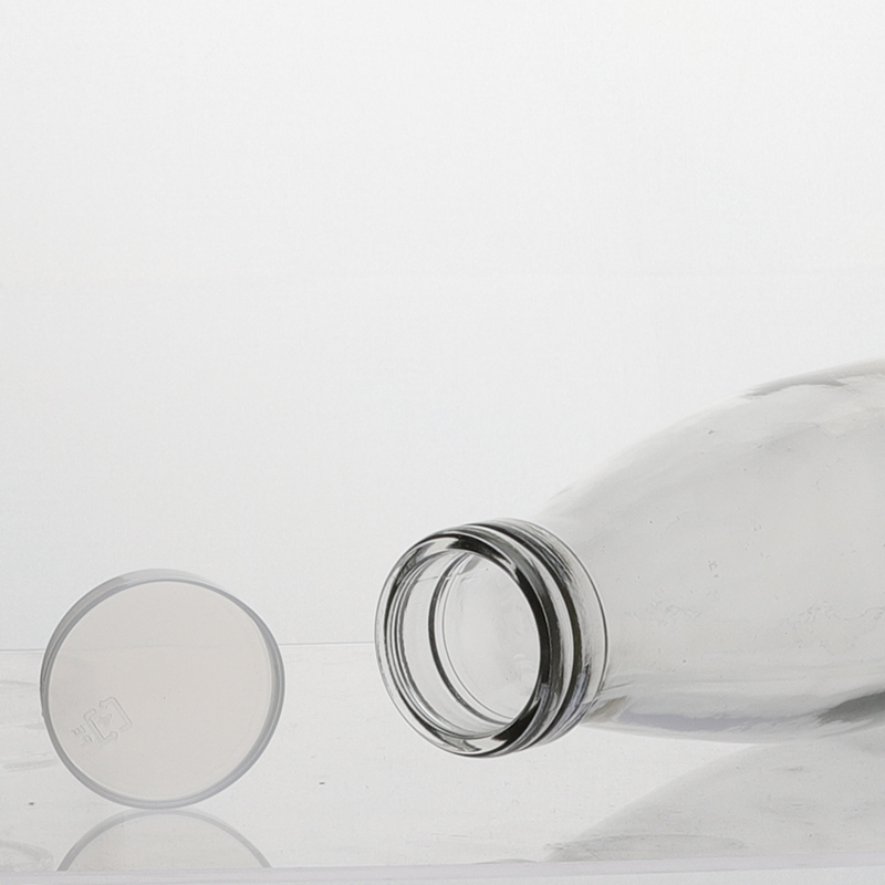 200ml 250ml 500ml 1000ml custom wholesale glass milk bottle with PE cover