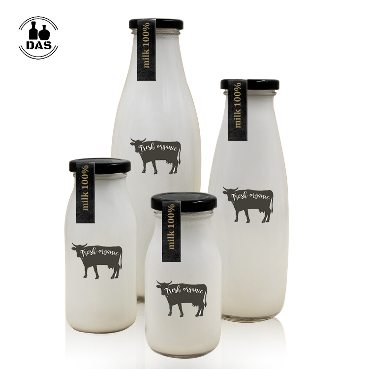 200ml 250ml 500ml 1000ml fresh milk bottle glass