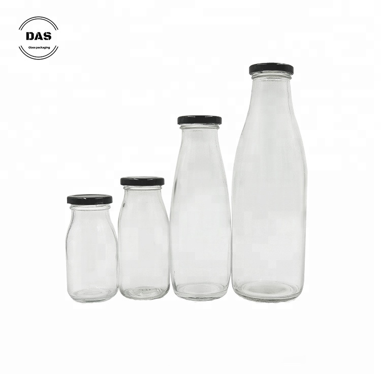 200ml 250ml 500ml 1000ml fresh milk bottle glass
