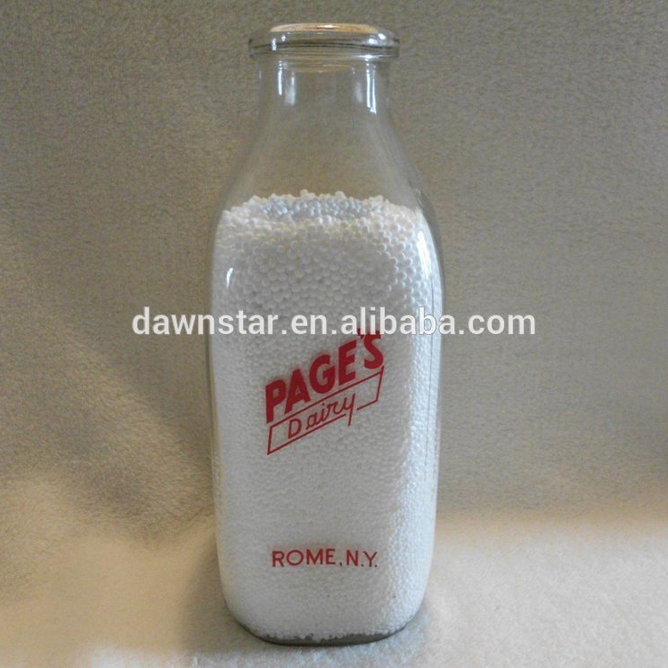 200ml & 250ml Cheap Price Fruit Simple Beverage Syrup Custom Logo Sticker Glass Bottle With Metal Lid