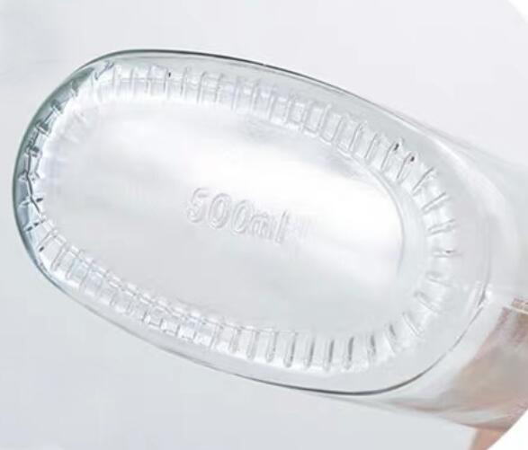 200ml 250ml Clear Flask Glass Bottle for Cold Brew Coffee with Tamper Proof Lid