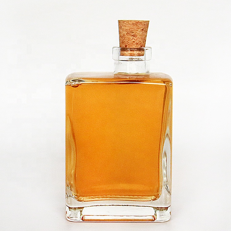 200ml 300ml Liquor wine glass container luxury whisky glass bottles for liquor