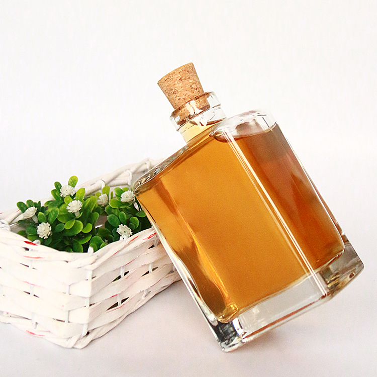 200ml 300ml Liquor wine glass container luxury whisky glass bottles for liquor