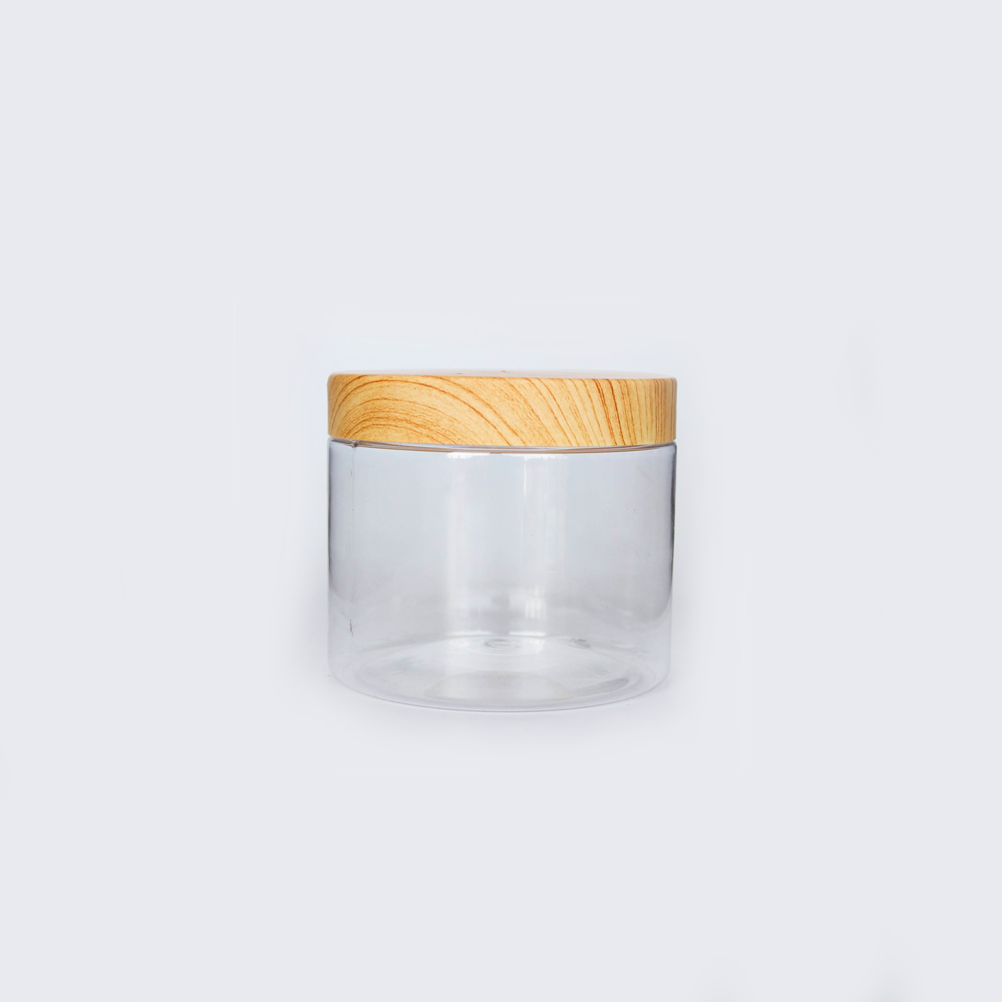 200ml 300ml Wholesale Food Grade PET Wide Mouth Storage Jar With Beautiful Screw Lid