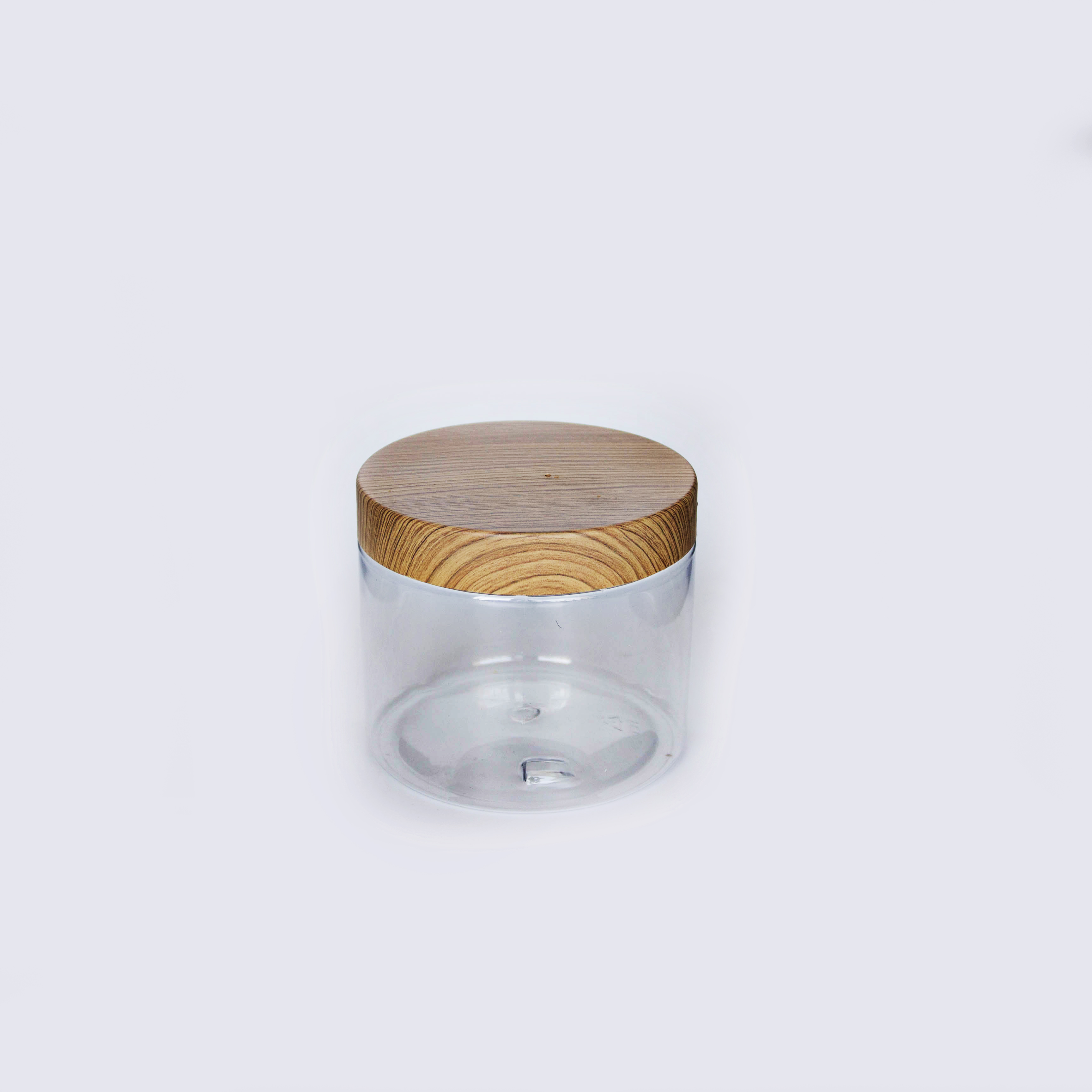 200ml 300ml Wholesale Food Grade PET Wide Mouth Storage Jar With Beautiful Screw Lid