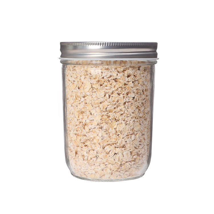 200ml 350ml 500ml wide mouth glass taper shape jar for jam canning food storage