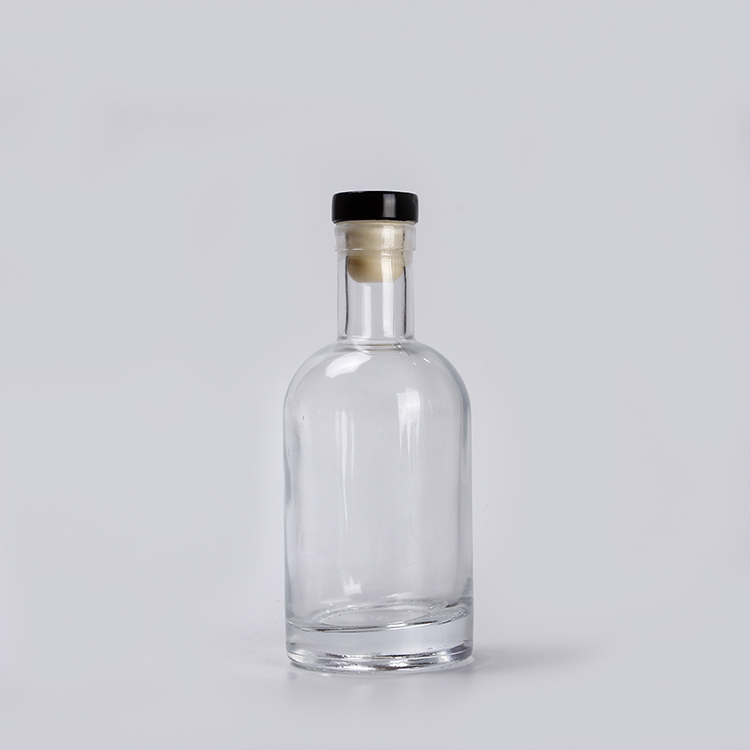200ml 350ml Vanjoin Dry Gin Glass Bottle 500ml 750ml Vodka Rum Bottle With Label